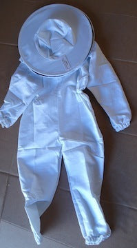 Child Size Suit w/ Round Veil and Hat