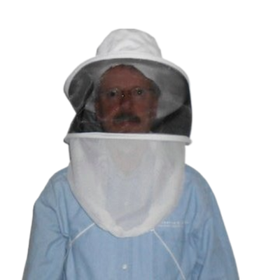 Cloth Hat & Veil w/String