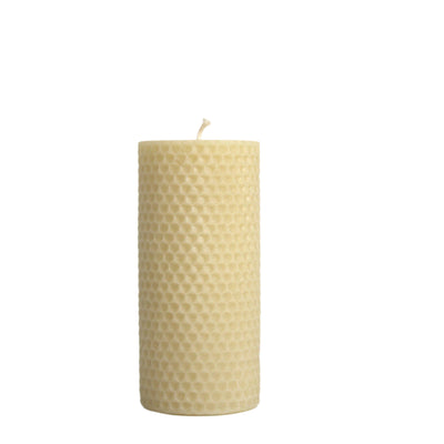 honeyomb candle bees wax cylinder