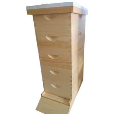 10 Frame Deluxe Hive Kit w/5 Medium Supers Unassembled
