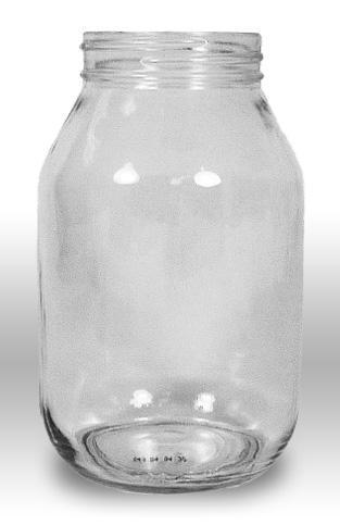 Glass Qtuart Jar