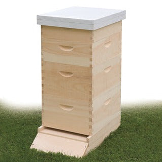 thumbnail image 2 of Honey Keeper 10 Frame Starter Beehive Kit – Painted & Assembled Hive Body With Accessories (White) 2 of 4