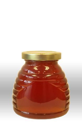 12 oz Glass Skep Jar w/Lid