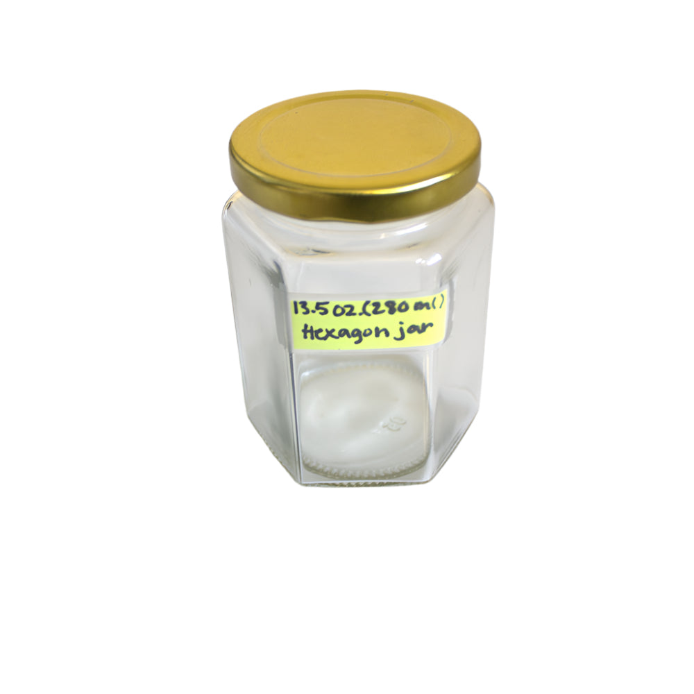 hexagon jar